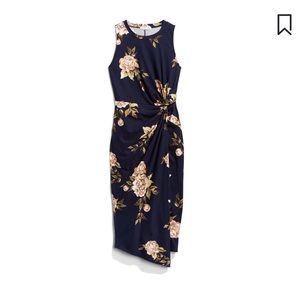 Nine Britton Abigail Brushed Knit Floral Dress